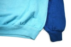 画像3: Deadstock K-Swiss Sweat Polo Turquoise/Blue made in USA (3)