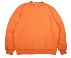 画像1: Used Nike Sweat Shirt Orange (1)