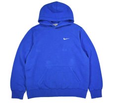 画像1: Used Nike Pullover Sweat Hoodie Blue (1)