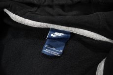 画像4: Used Nike Zip Sweat Hoodie Black (4)