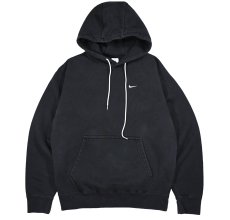 画像1: Used Nike Pullover Sweat Hoodie Black (1)