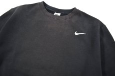 画像2: Used Nike Sweat Shirt Black (2)