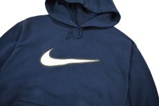 画像2: Used Nike Pullover Sweat Hoodie Navy (2)