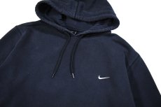 画像2: Used Nike Pullover Sweat Hoodie Navy (2)