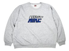 画像1: Used Nike Sweat Shirt Grey made in USA (1)