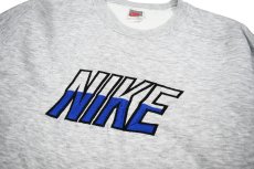 画像2: Used Nike Sweat Shirt Grey made in USA (2)