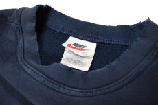 画像5: Used Nike Sweat Shirt Navy (5)