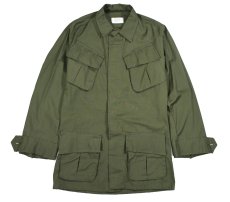 画像1: Deadstock Us Army Rip Stop Poplin Jungle Fatigue Jacket (1)