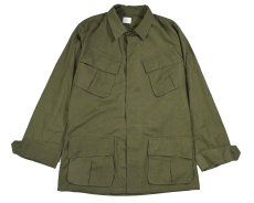 画像1: Deadstock Us Army Rip Stop Poplin Jungle Fatigue Jacket (1)