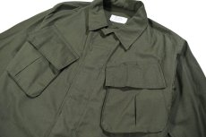 画像2: Deadstock Us Army Rip Stop Poplin Jungle Fatigue Jacket (2)