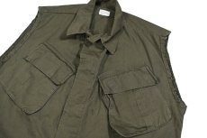 画像2: Used Us Army Rip Stop Poplin Jungle Fatigue Vest (2)