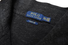 画像4: Used Polo Ralph Lauren Quarter Zip Knit Sweater Charcoal ラルフローレン (4)