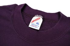 画像4: Used Jerzees Blank Sweat Shirt Purple made in USA (4)