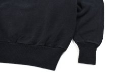 画像3: Used Pannill by Hanes Raglan Sleeve Blank Sweat Shirt Black made in USA (3)