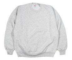 画像1: Used Jerzees Blank Sweat Shirt Ash made in USA (1)