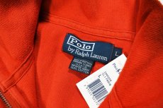 画像4: Deadstock Polo Ralph Lauren Quarter Zip Knit Sweater Orange ラルフローレン (4)