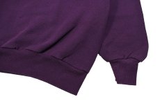 画像3: Used Jerzees Blank Sweat Shirt Purple made in USA (3)