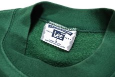 画像4: Used Lee Blank Sweat Shirt Green made in USA (4)