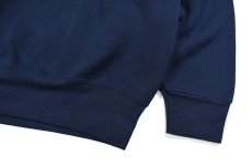 画像3: Used BVD Blank Sweat Shirt Navy (3)