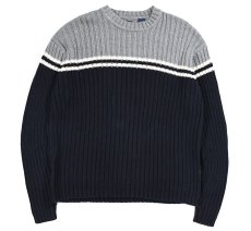 画像1: Used Gap Cotton Knit Sweater (1)