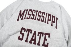 画像2: 90s Used Champion Reverse Weave Sweat Shirt "Mississippi State" (2)