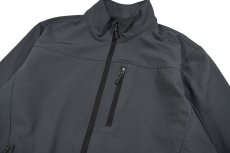 画像2: Used Swiss Tech Soft Shell Jacket Charcoal (2)