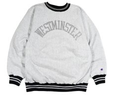 画像1: 90s Used Champion Reverse Weave Sweat Shirt "Westminster" made in USA (1)