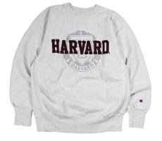 画像1: 90s Used Champion Reverse Weave Sweat Shirt "Harvard" (1)