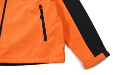 画像3: Used Swiss Tech Soft Shell Jacket Orange (3)