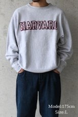 画像6: 80s Used Champion Reverse Weave Sweat Shirt "Harvard" made in USA (6)