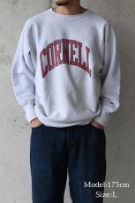 画像5: 90s Used Champion Reverse Weave Sweat Shirt "Cornell" made in USA (5)