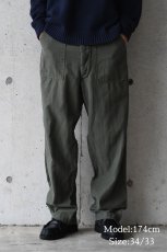 画像7: Used Us Army Cotton Sateen OG-107 Baker Pants  (7)