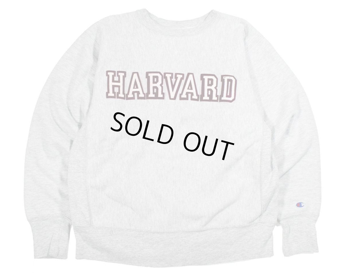 画像1: 80s Used Champion Reverse Weave Sweat Shirt "Harvard" made in USA (1)