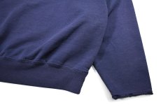 画像3: Used Carhartt Crew Neck Sweat Shirt Fade Navy made in USA (3)