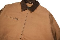 画像2: Deadstock Tri Mountain Canvas Jacket #4700 Brown (2)