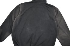 画像5: Used Carhartt Quarter Zip Sweat Hoodie Fade Black (5)