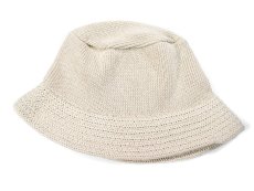 画像1: Deadstock Cotton Crusher Hat Beige made in USA (1)