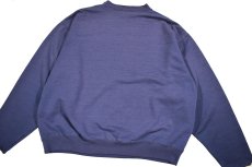 画像5: Used Carhartt Crew Neck Sweat Shirt Fade Navy made in USA (5)