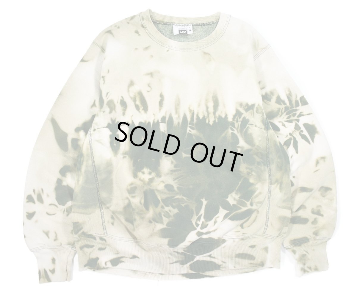 画像1: Used Lee Bleached Blank Sweat Shirt made in USA (1)