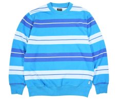 画像1: Used Stussy Border Sweat Shirt (1)