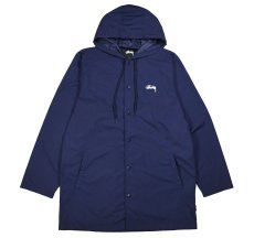 画像1: Used Stussy Hooded Nylon Jacket (1)