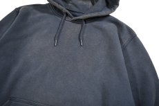 画像2: Used Carhartt Pullover Sweat Hoodie Fade Navy (2)