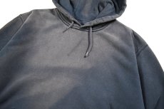 画像2: Used Carhartt Pullover Sweat Hoodie Fade Navy (2)