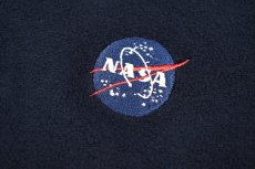 画像4: Deadstock Inside Out Sweat Shirt "NASA" Navy (4)