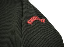 画像3: Used Stussy Reversible Drivers Knit (3)