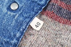 画像10: 60s Used Denim Coverall Blanket Liner (10)