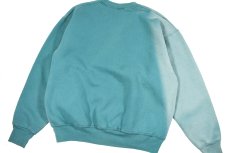 画像5: Used Fruit of the Loom Blank Sweat Shirt Fade Jade (5)