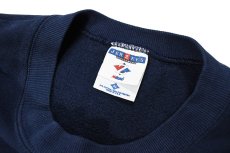 画像5: Used Jerzees Blank Sweat Shirt Fade Navy made in USA (5)