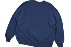 画像6: Used Jerzees Blank Sweat Shirt Fade Navy made in USA (6)