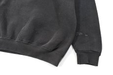 画像3: Used Santee Blank Sweat Shirt Fade Black made in USA (3)